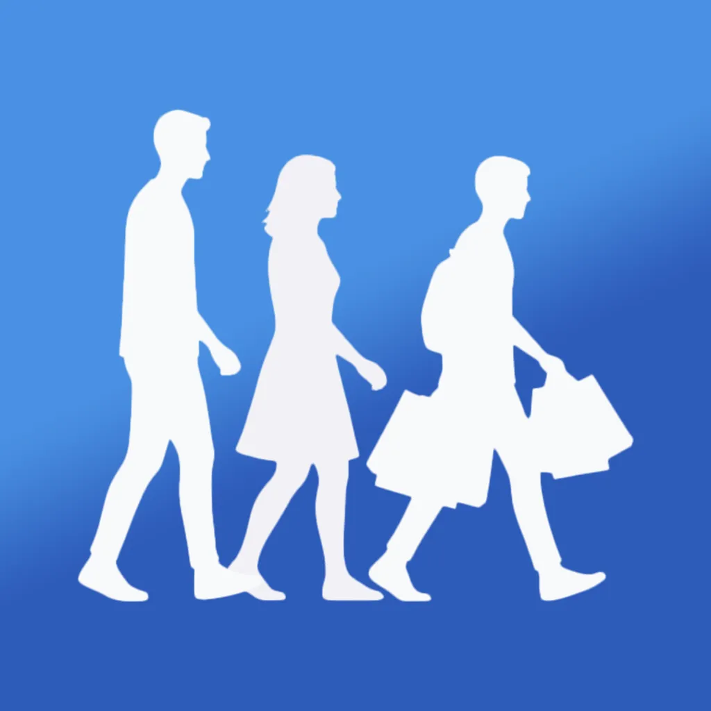 Foot Traffic Counter App Icon